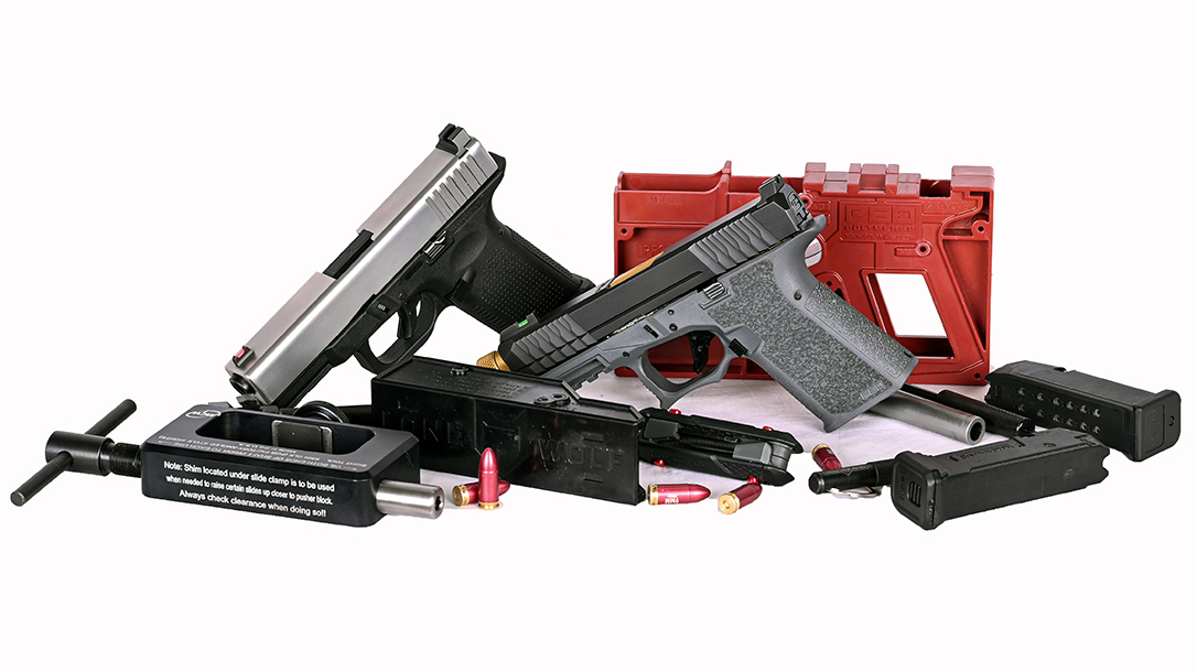 A DIY 80-percent build kit project produced two 9mm pistols.