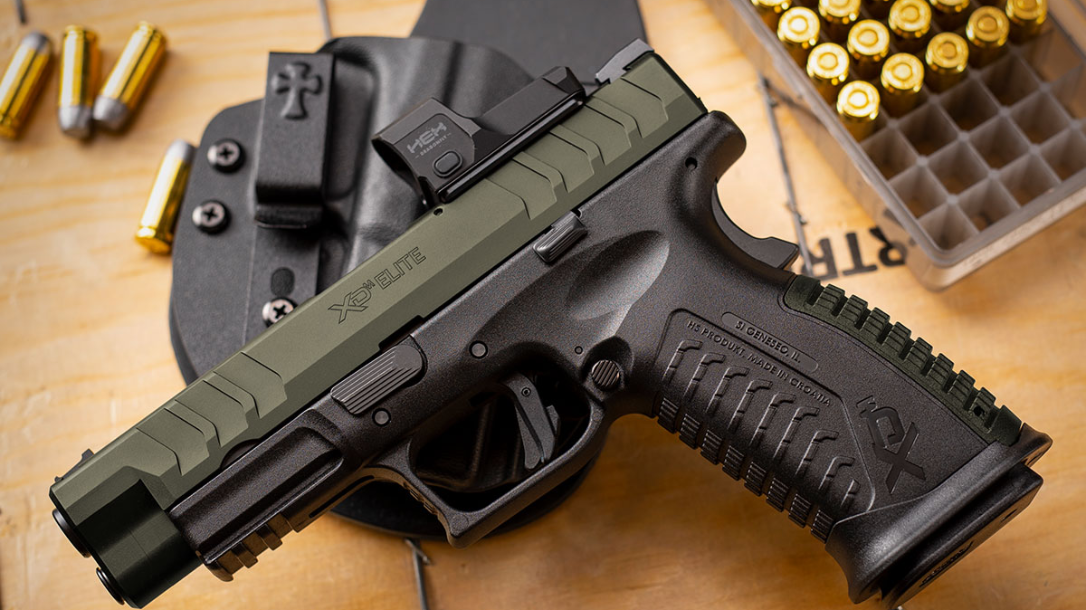 XD-M Elite OSP with Magpul OD slide