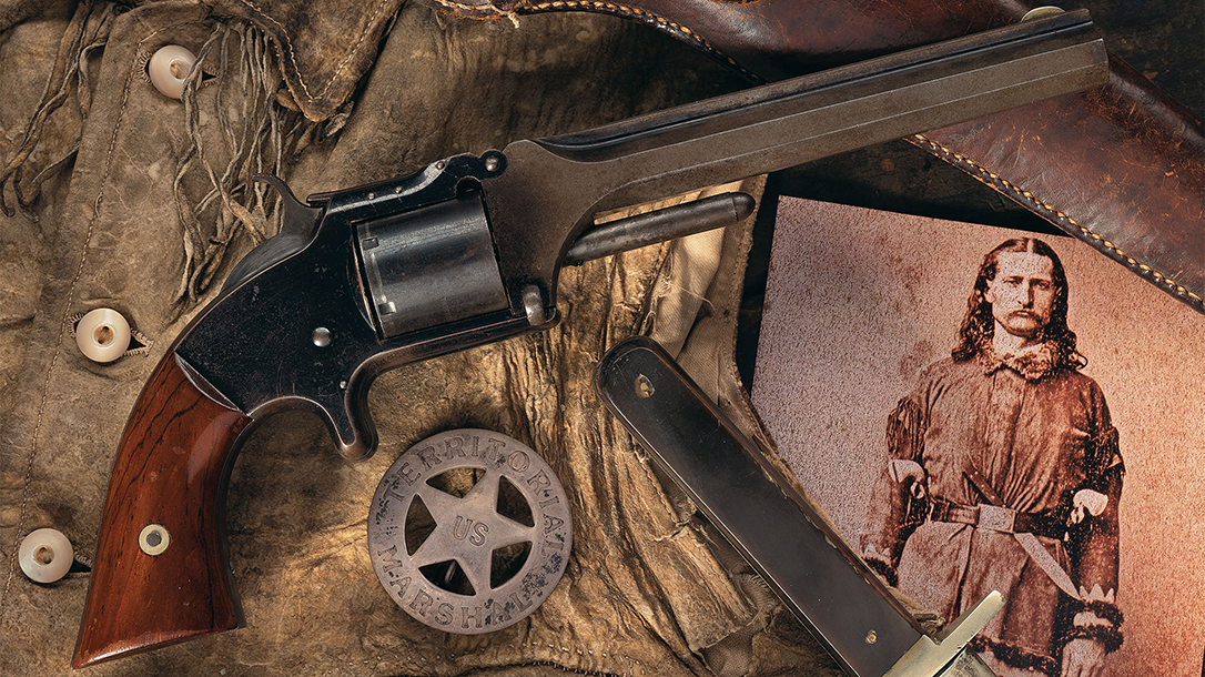 The famous Wild Bill S&W Model #2 Old Army Revolver.
