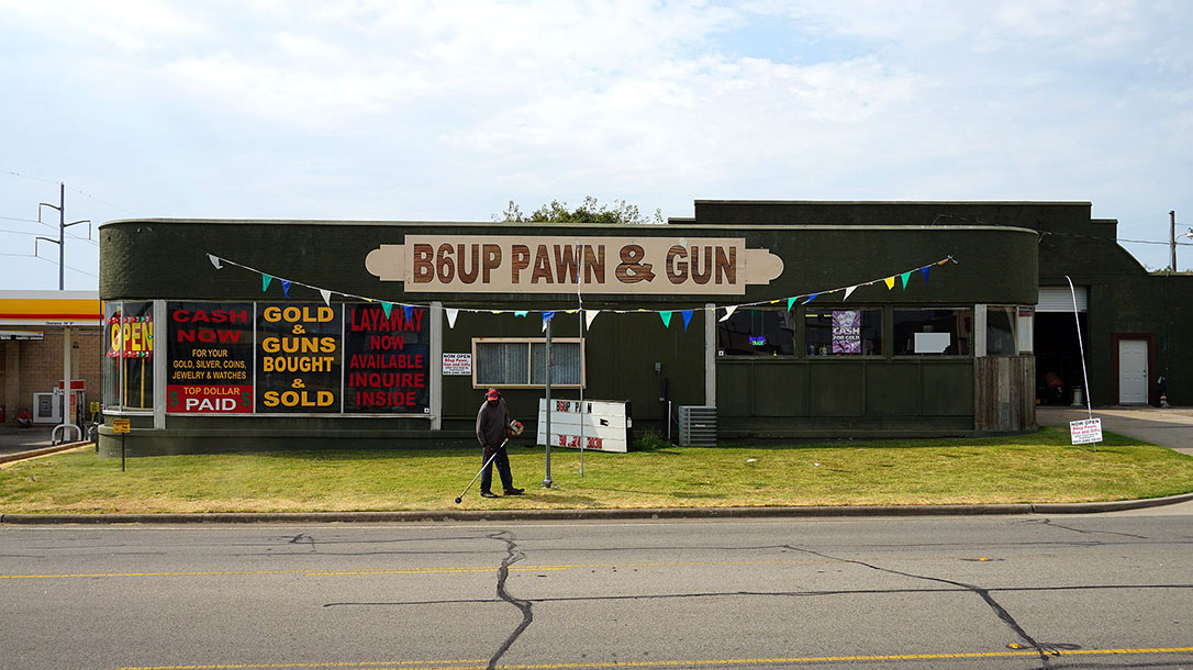 Buying a Gun from a Pawn Shop.