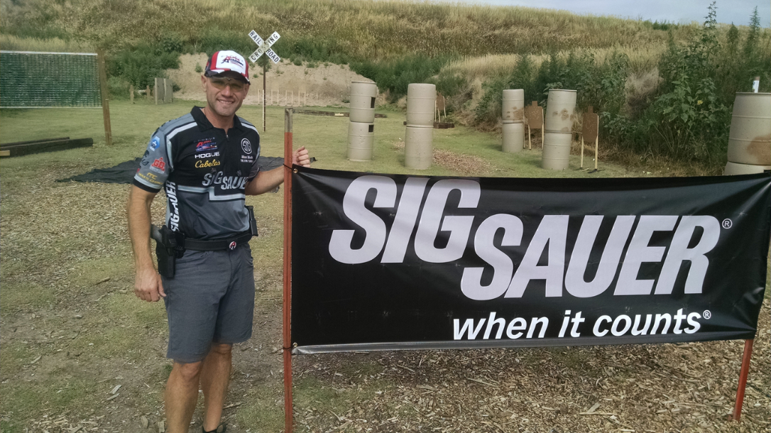 Max Michel at the USPSA area 3 championship