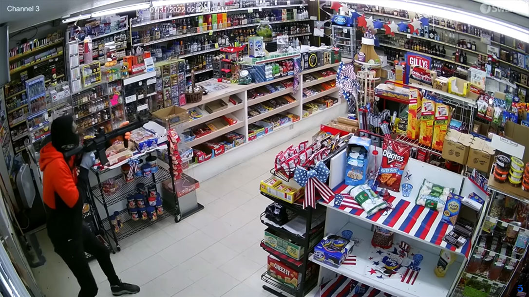 80-Year-Old Store Owner Shoots Robber with Shotgun.