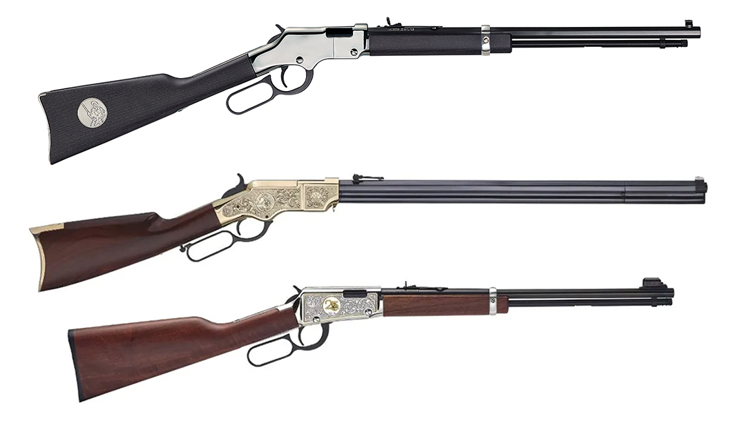 Three new Golden Boy rifles mark the Henry Repeating Arms 25th Anniversary.