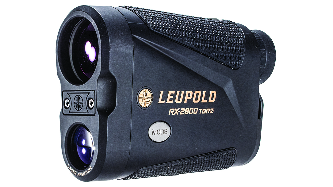 The Leupold RX-2800 TBR-W is a lightweight, rugged rangefinder.