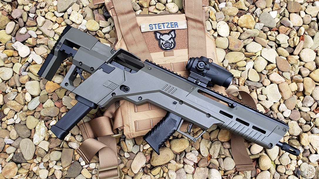 The Meta Tactical Apex Carbine Conversion Kit allows users to create a very compact 16-inch carbine.