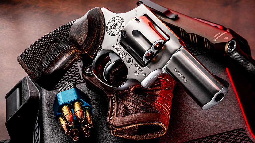 The Taurus 856 Executive Grade .38 Special.
