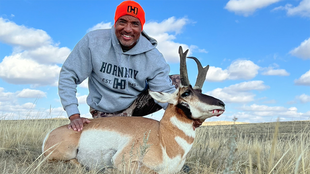 Sean Utley killed one of the first animals hunting with the Hornady 7mm PRC.