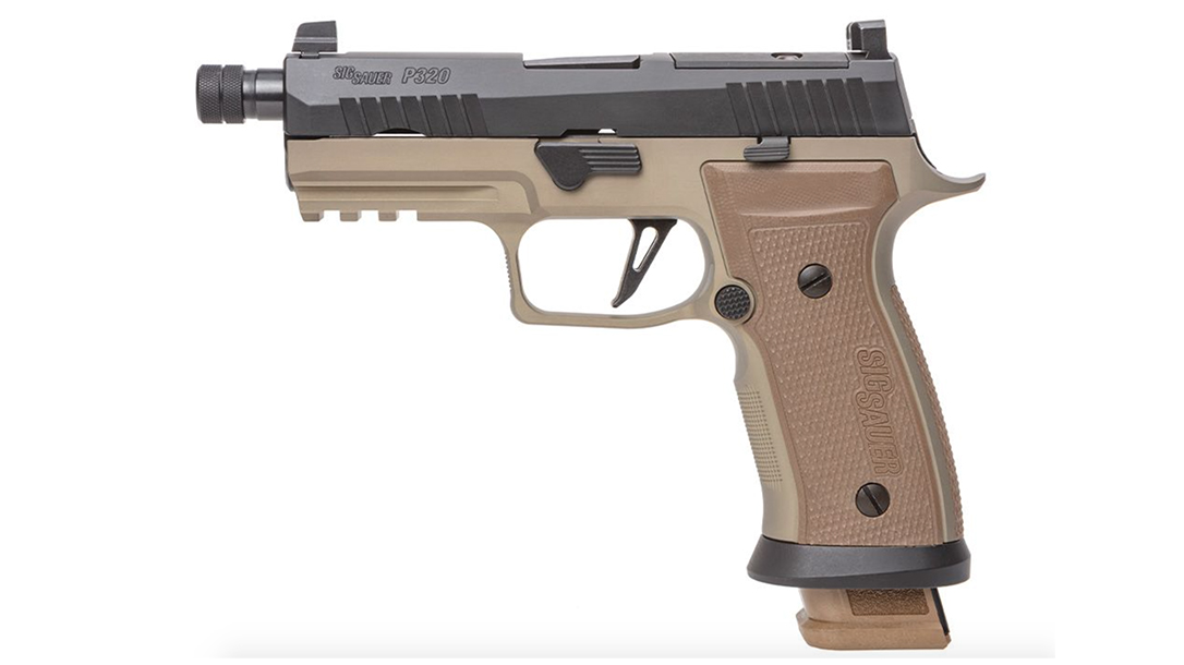 The SIG P320 AXG Combat offers a unique Custom Works take on the P320.