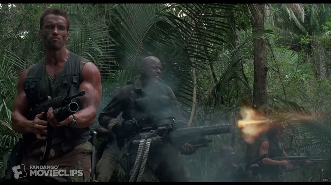 Predator – M134 Minigun.