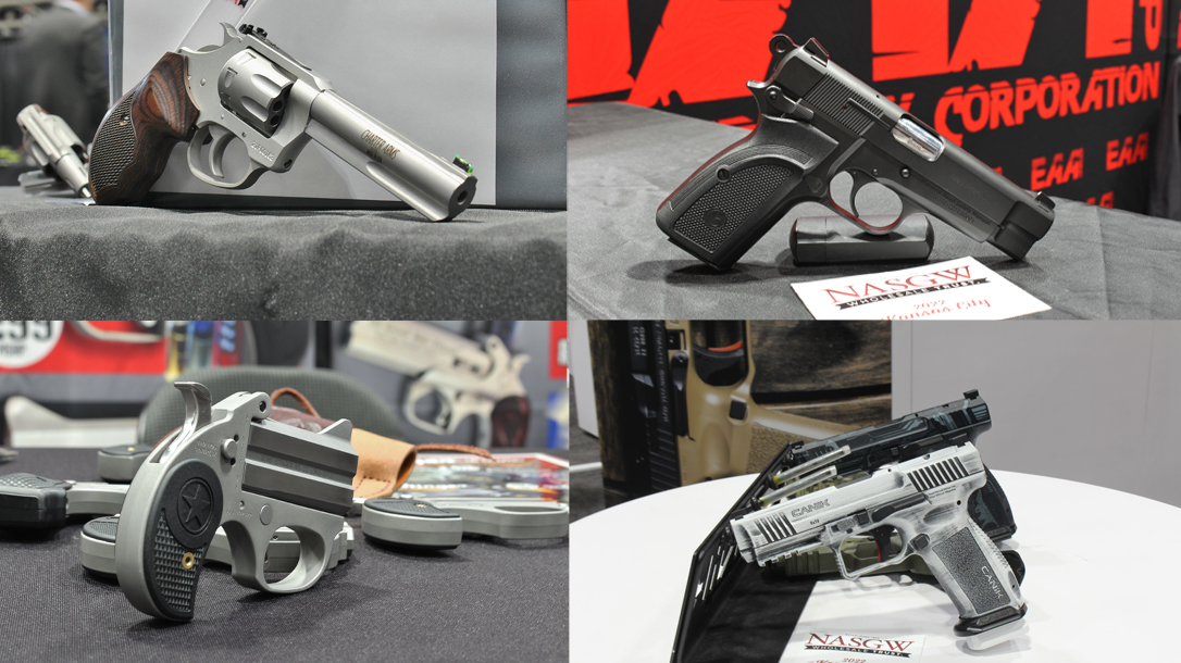 5 new pistols launched at NASGW.
