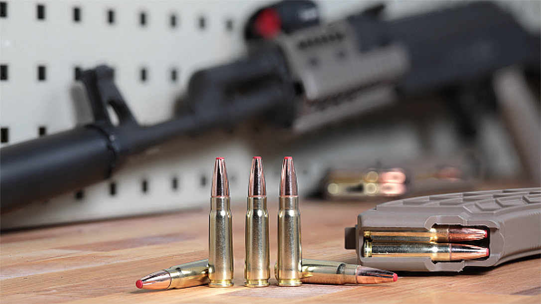 Hornady Subsonic 7.62x39 launches a 255-grain bullet.
