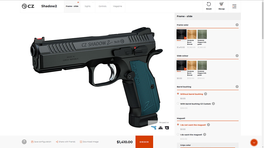 The CZ Configurator.