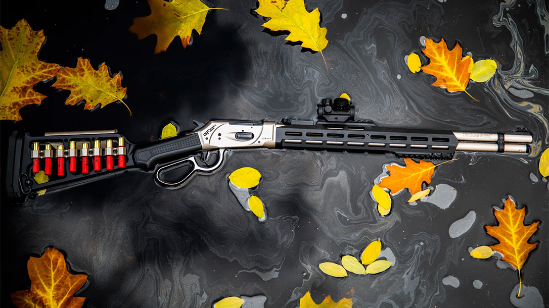 The GForce Arms Lever-Action Tactical .410 Shotgun.