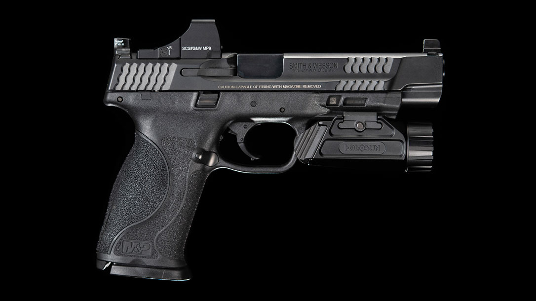 The Holosun SCS-MP2-GR Reflex Sight.