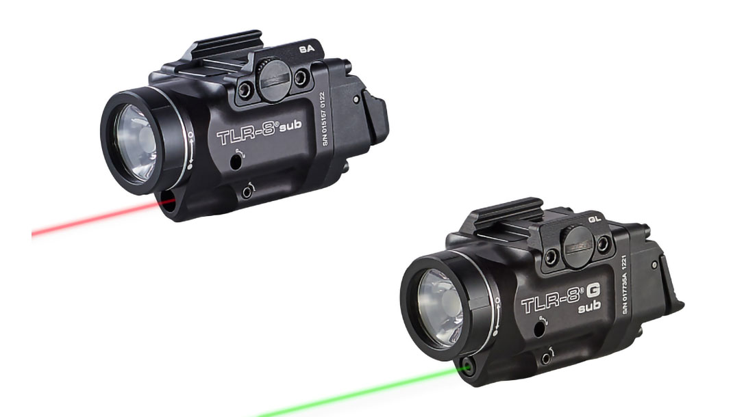The Streamlight TLR-8 Sub Weapon-Mounted Light.