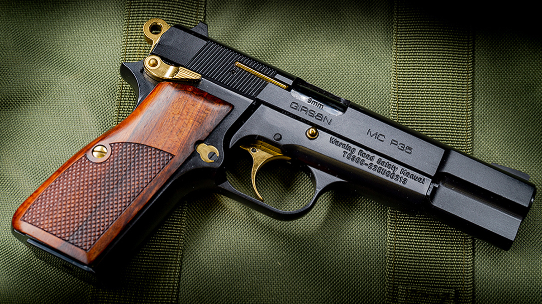 The Girsan MC P35 Select 1 comes highly embellished.