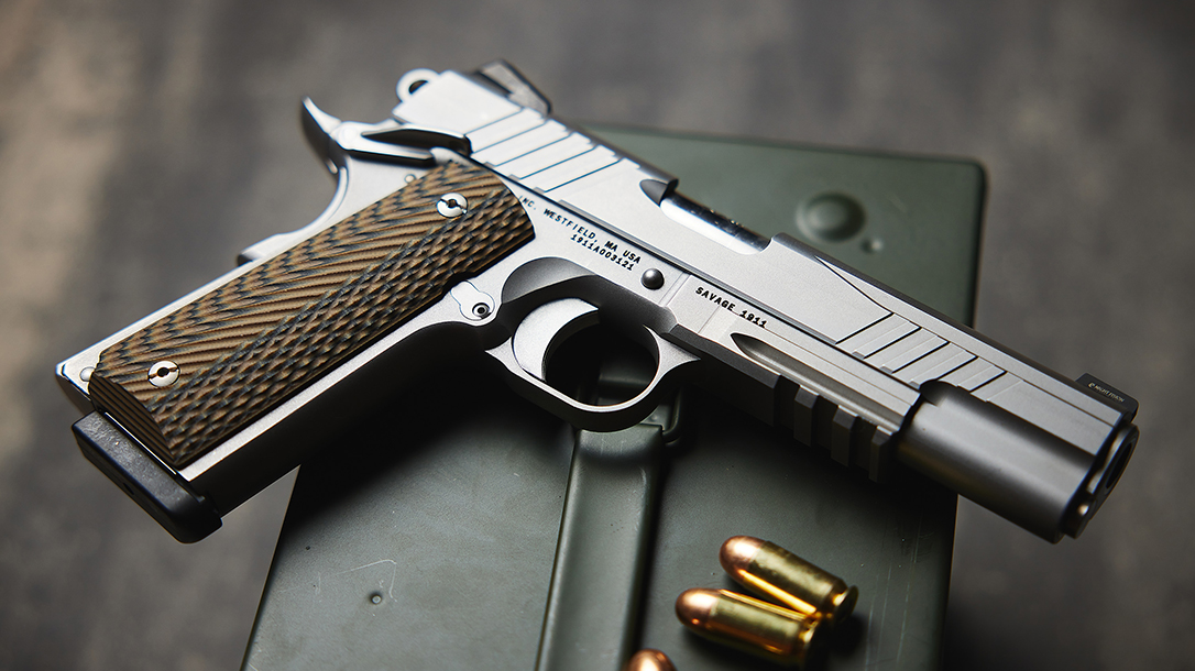 The new Savage 1911 comes well appointed.