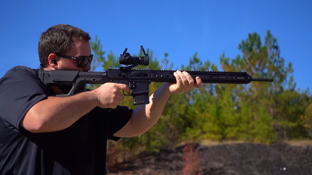 The Bear Creek Arsenal .410 AR-15 Shotgun.