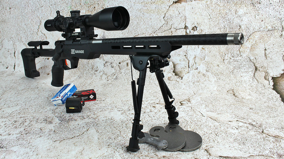 The Savage B22 Precision Lite .22 LR.