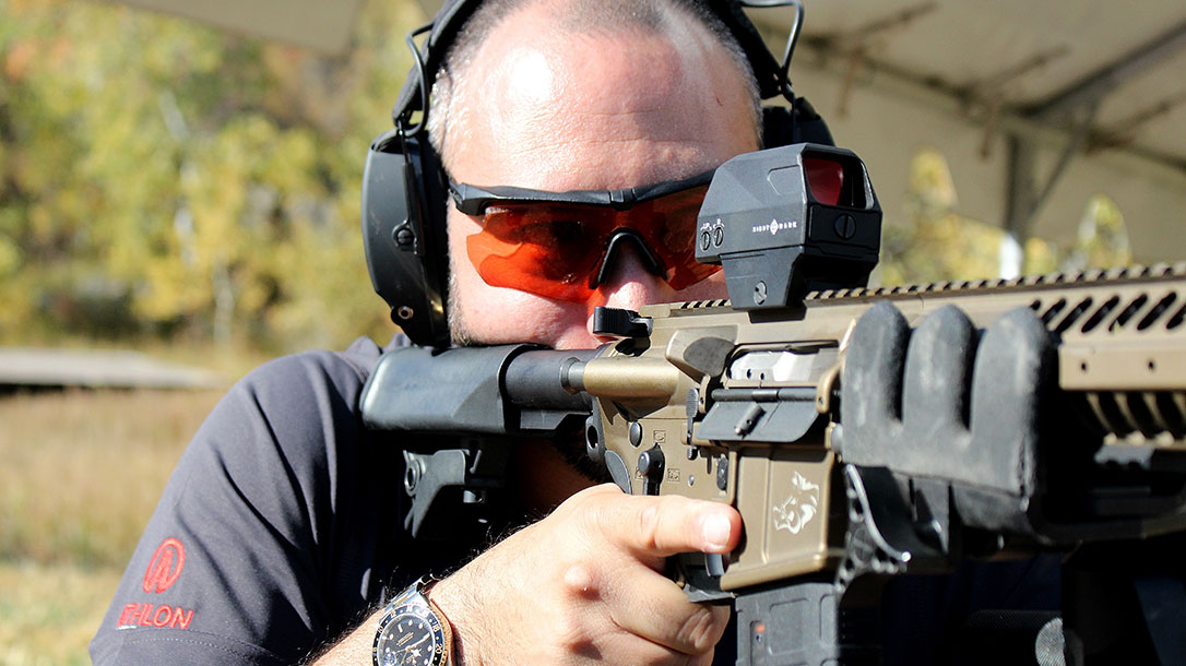 The Sightmark Volta Solar Red Dot Optic.