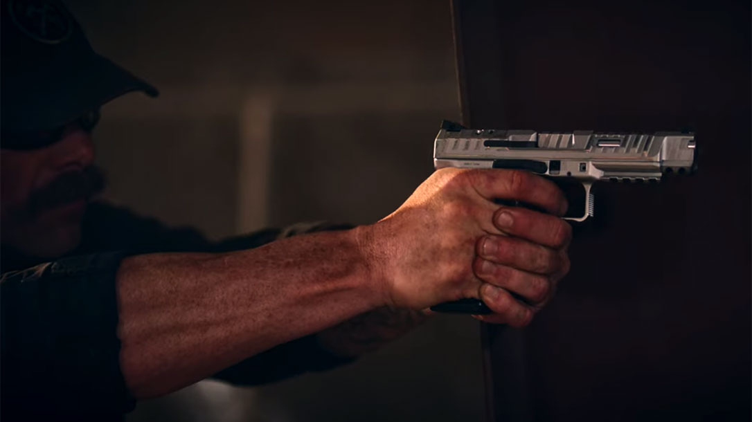 The Canik SFx Rival-S Steel Framed Pistol.