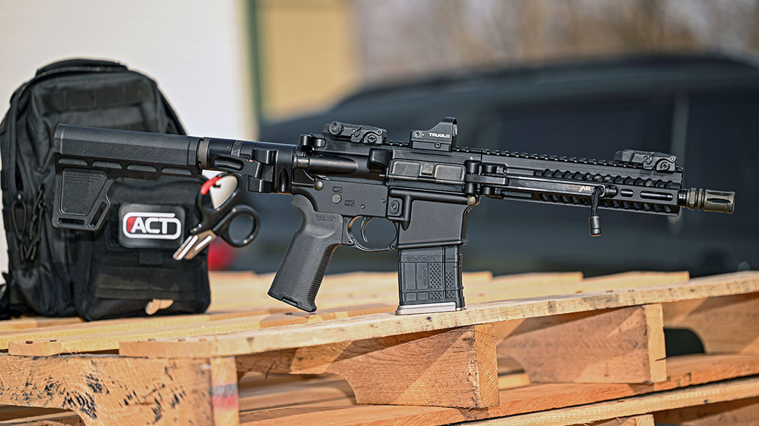 The Double FoldAR Pistol.