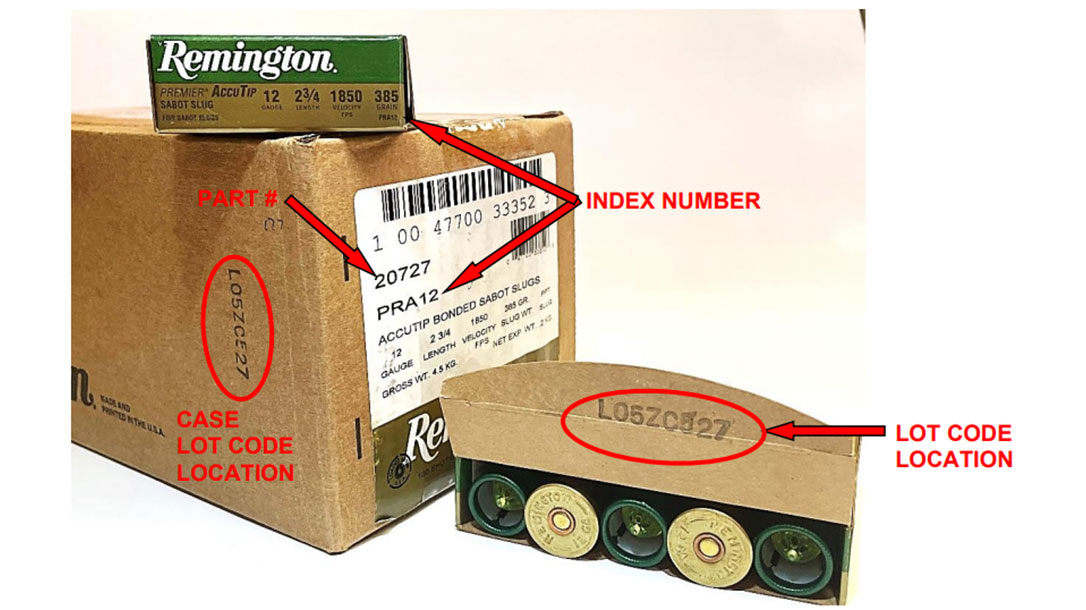Remington Ammunition Issues Recall Notice on 12-Gauge Premier Accutip Ammo.