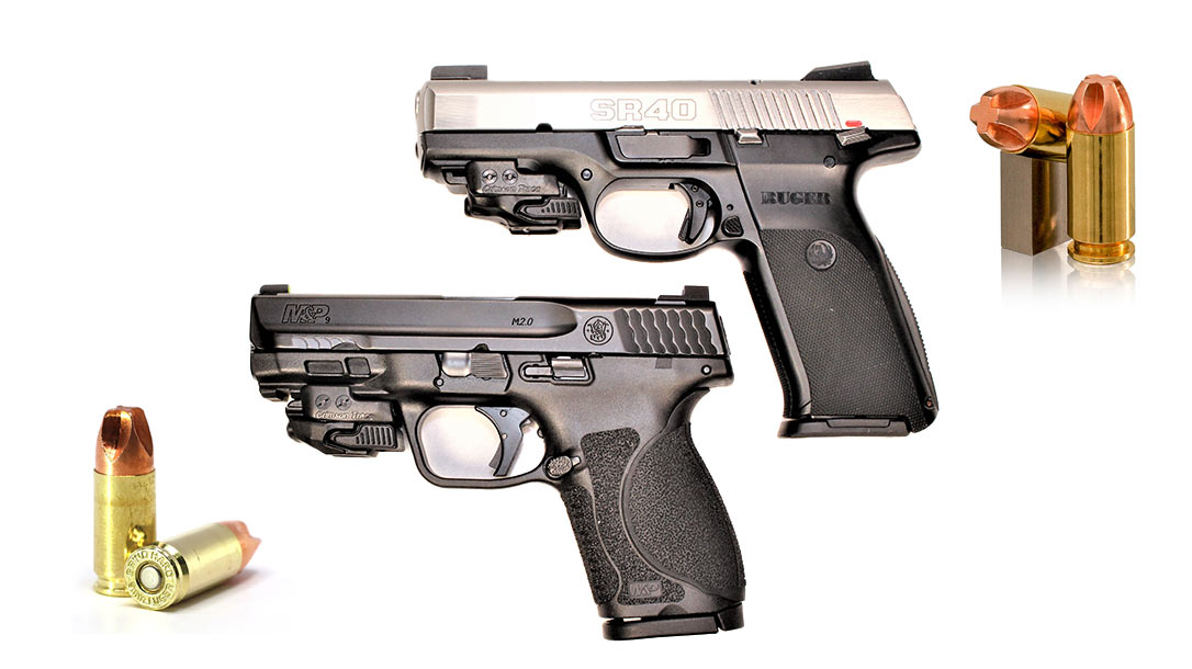 The 9mm VS 40 debate.