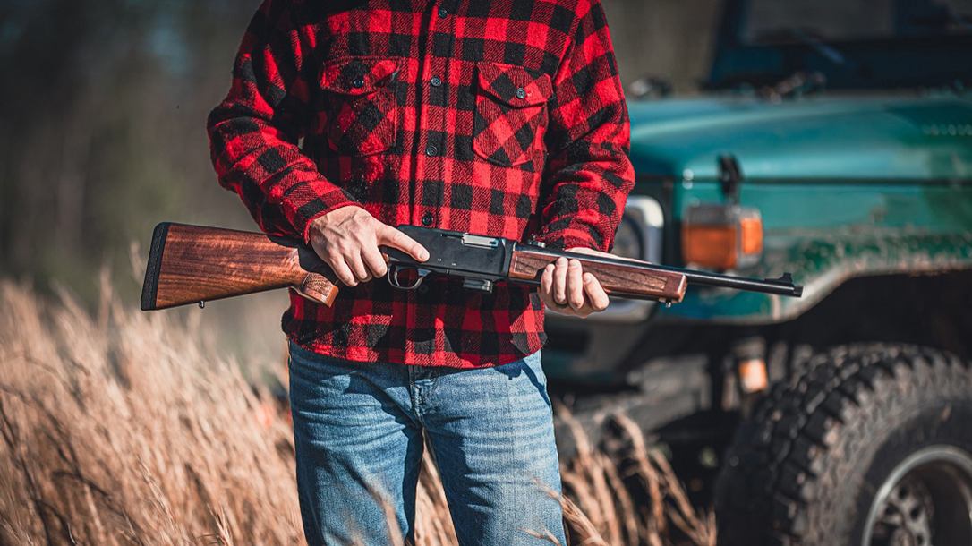 The Henry Homesteader in 9mm brings magazine versatility.