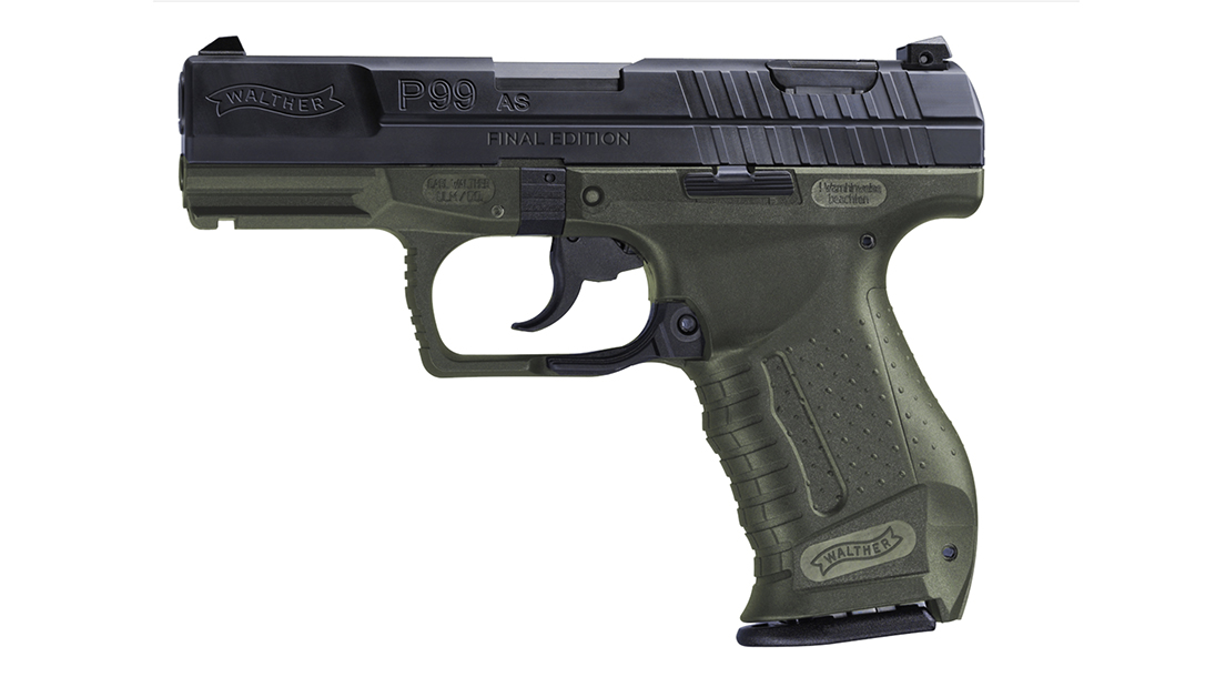The Final Edition of the Walther P99 pistol.