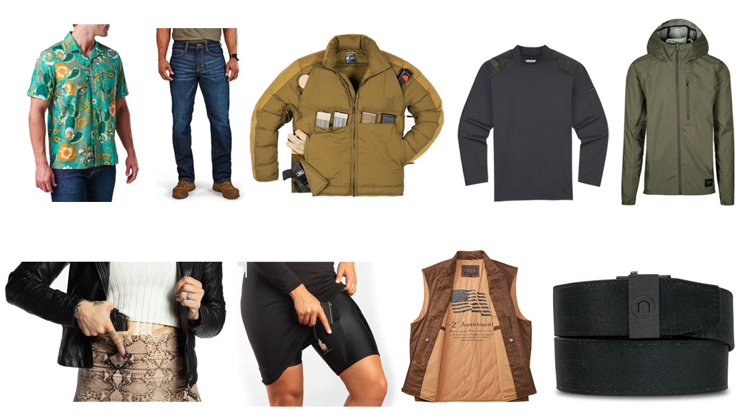 Concealed Carry Clothing from SHOT Show 2023.