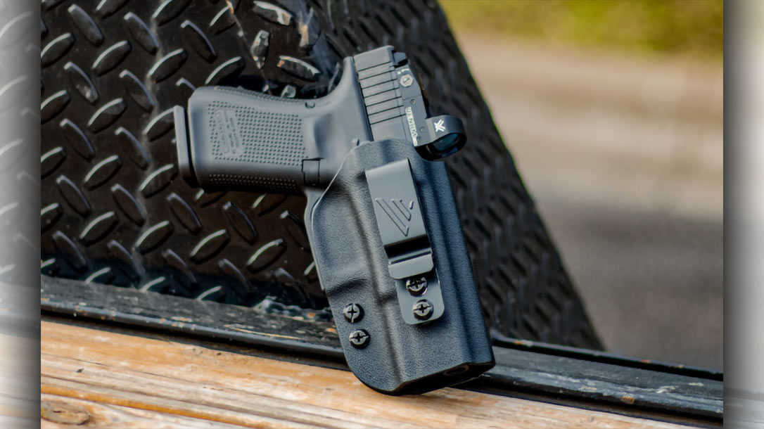 The Versacarry Obsidian Deluxe IWB Holster.