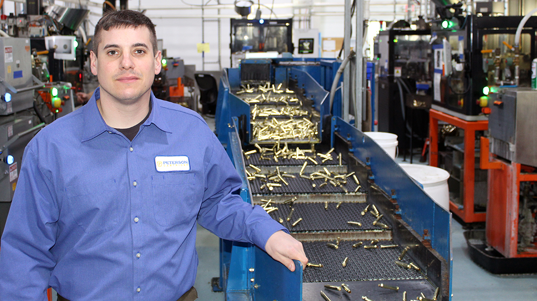 The wizard behind the curtain at Peterson Cartridge, company president Derek Peterson.
