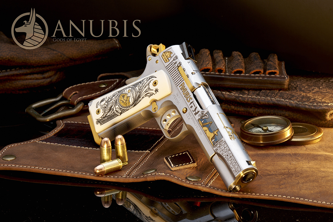The Gods of Egypt series pistol from SK Customs.