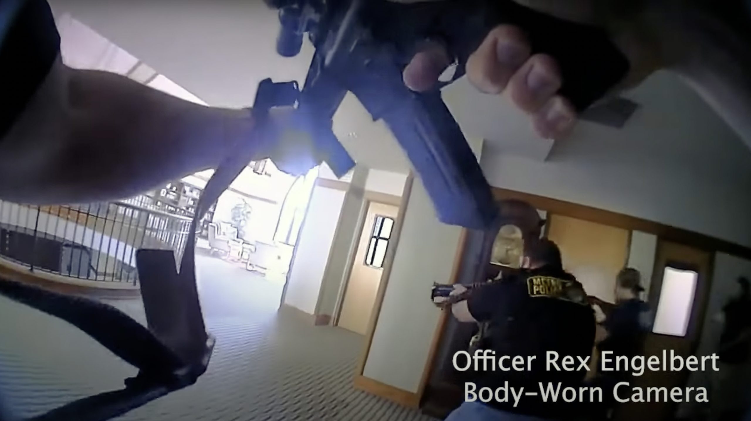 Officers respond to Nashville School Shooting.