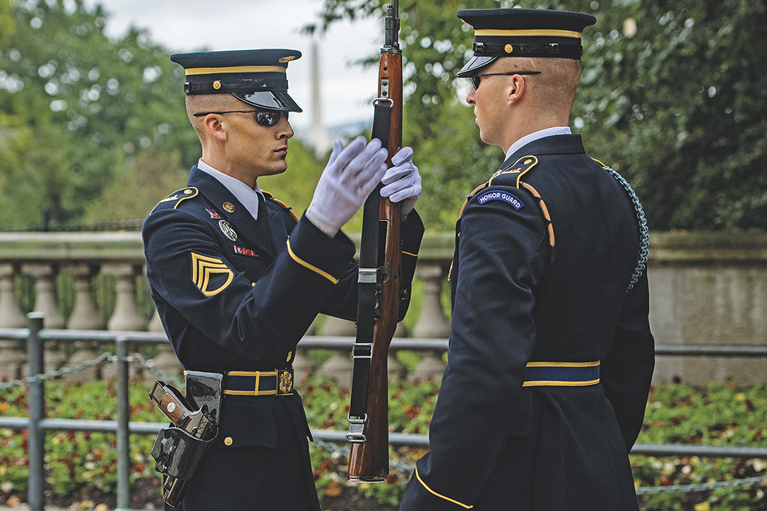The Old Guard now carries a special SIG M17 at the Tomb of the Unknown Soldier.