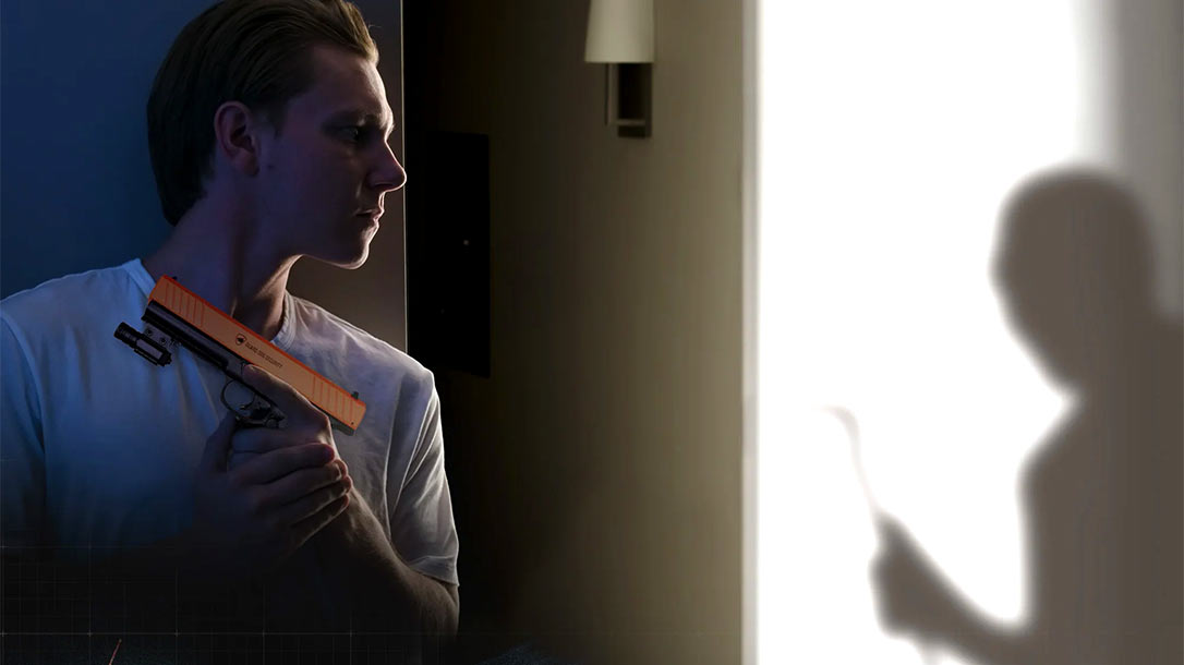 The Guard Dog Security FireBall Pepper Launcher.