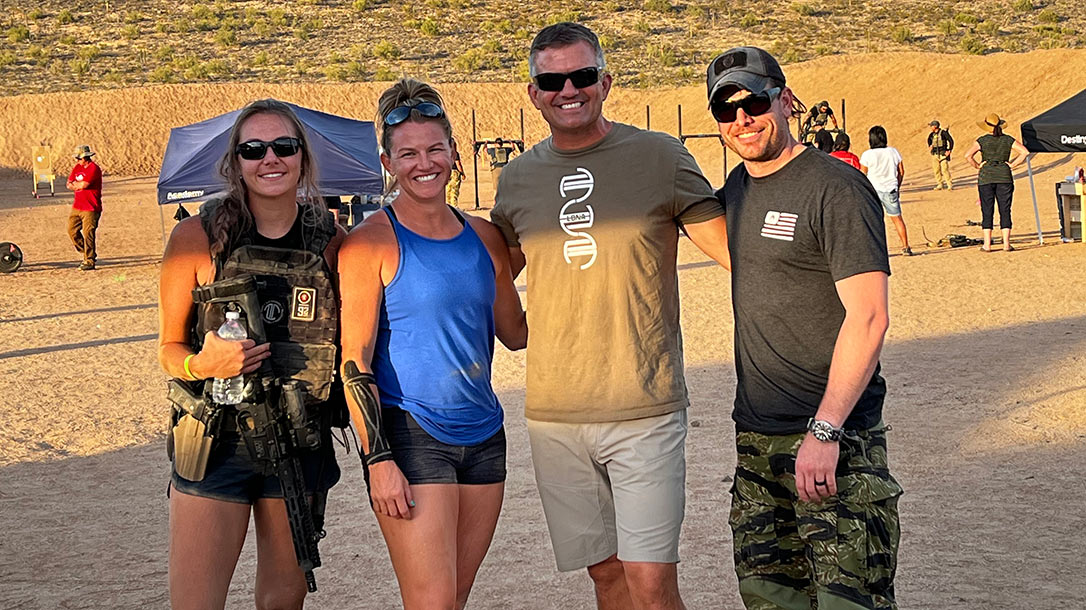Ernest and Aimee Langdon (center) of Langdon Tactical Technology work, train and now have changed the game together.