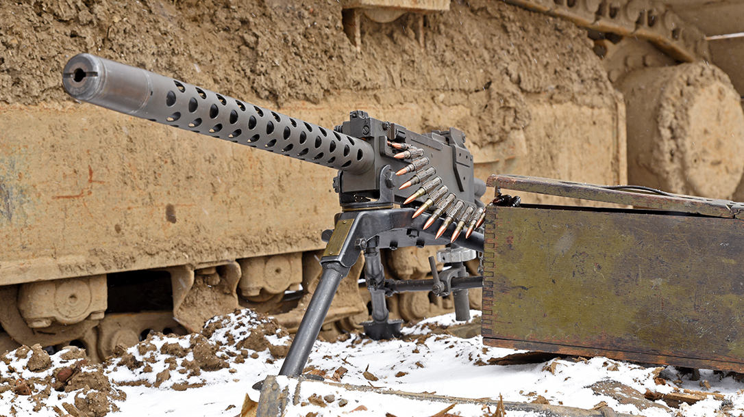 The U.S. M1919 machine gun served in many combat engagements.