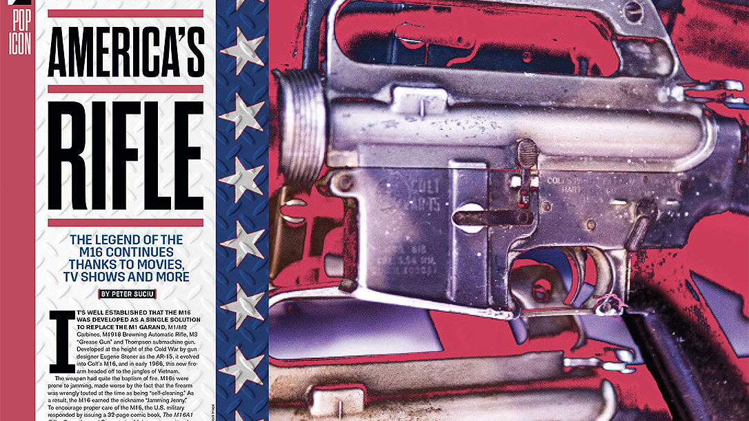 The M16 continues to dominate pop culture and film in America.