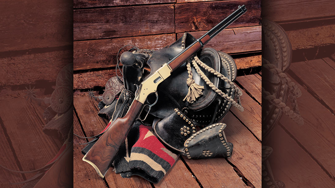 The Winchester Model 1866 Carbine.