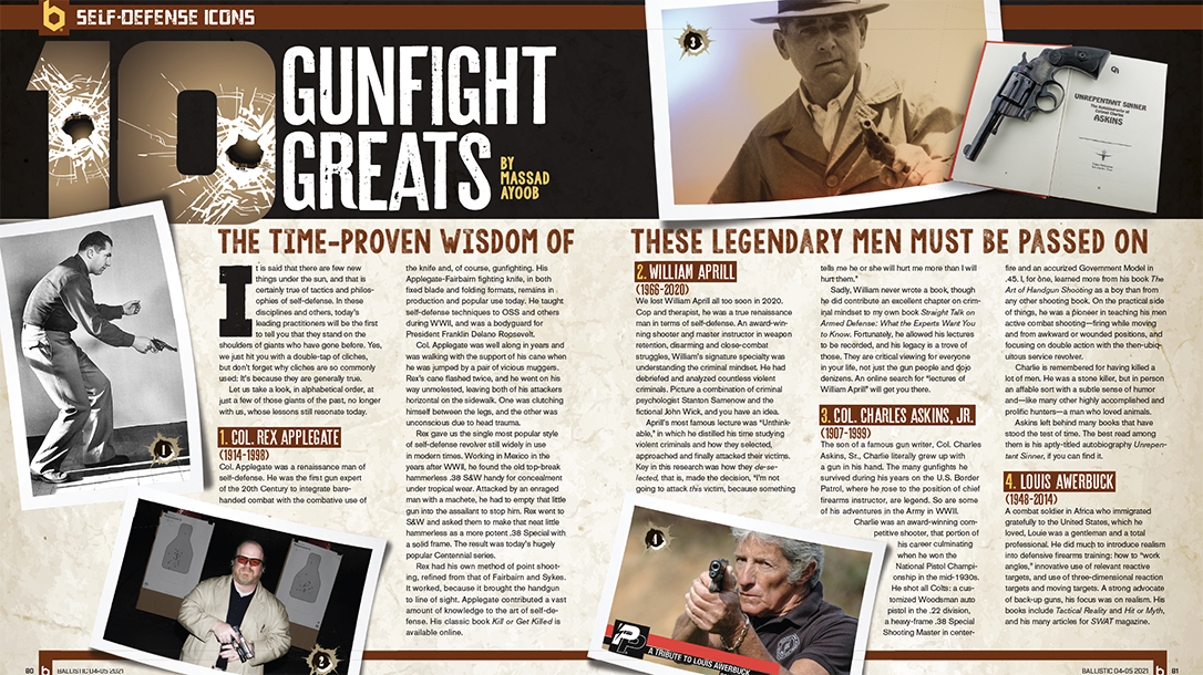 10 of the greatest pistol trainers and gunfighters