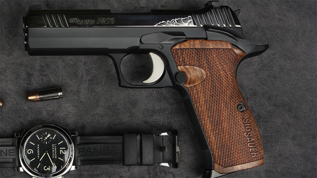The SIG Sauer P210 Carry Custom Works