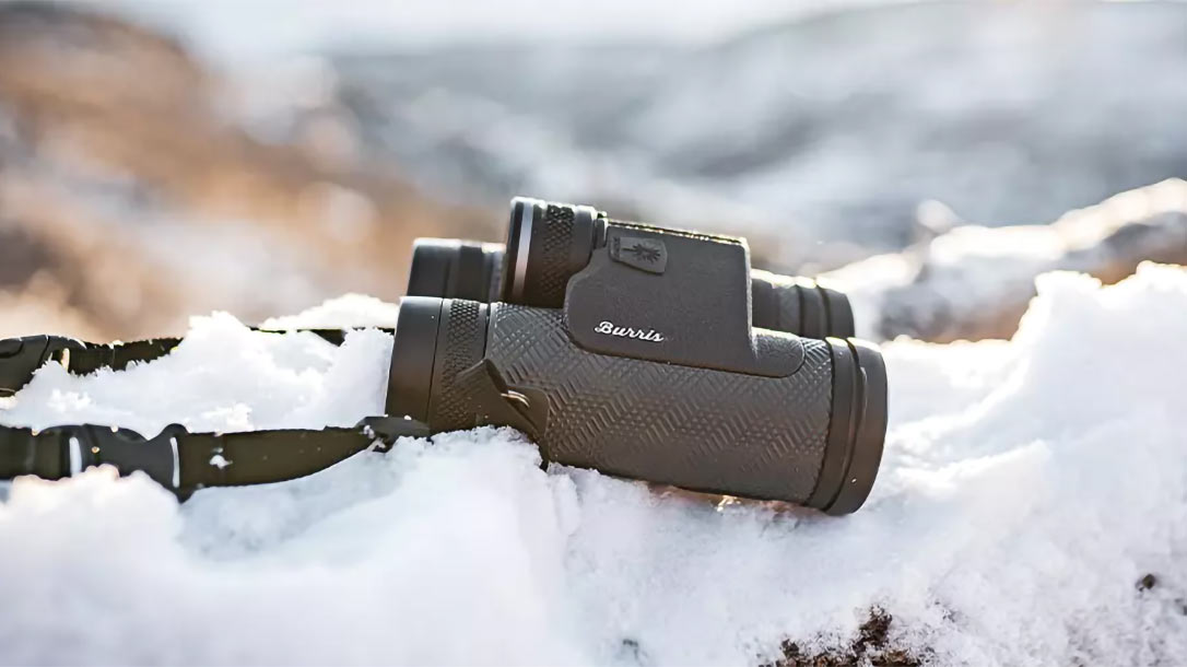 The Burris Signature LRF 10x42 Binoculars.