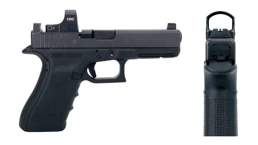 The C-MORE CRC Compact Micro Red Dot Sight.