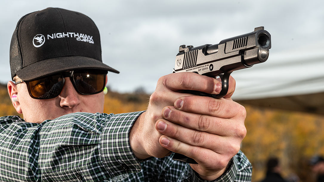 Dry fire practice gear.