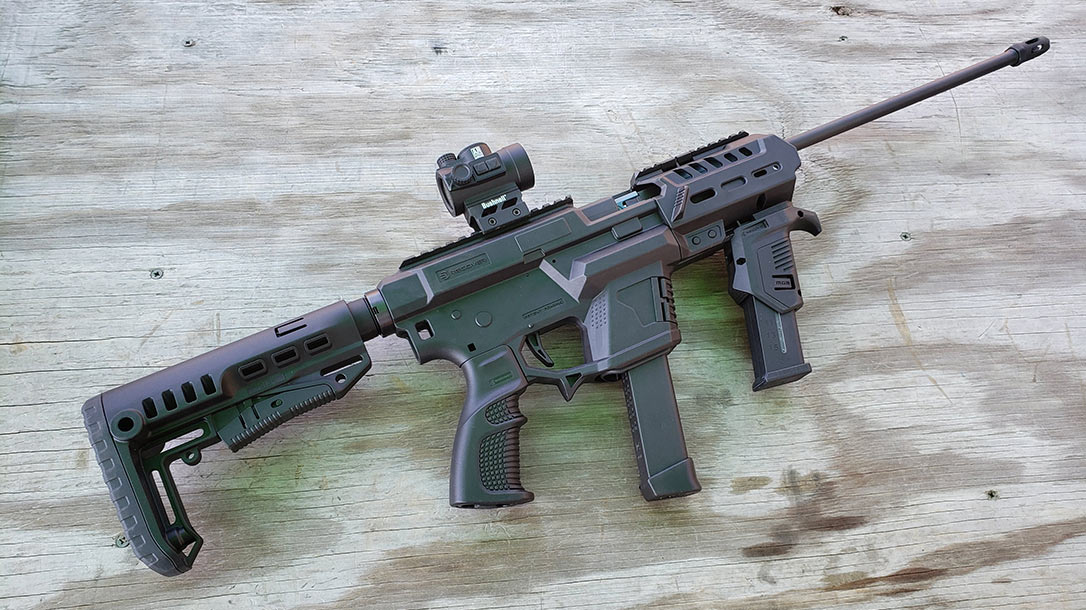 The Recover Tactical P-IX Glock Conversion Kit with a 16-inch barrel.