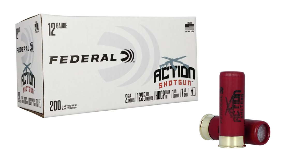 Federal Action Shotgun ammunition for competition shooting.