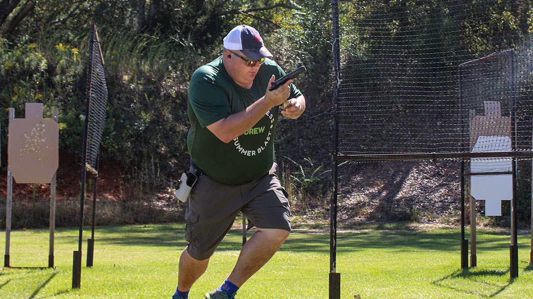 Competition shooting forces you to reload on the clock. This is a good replica of the stress you might feel in a self-defense scenario.