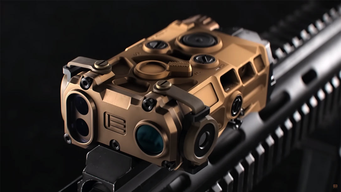 The EOTECH OGL (On-Gun Laser).